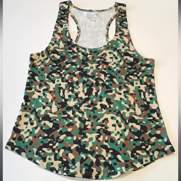 Jed North Camouflage Racerback Stringer Tank Top - Picture 1 of 6